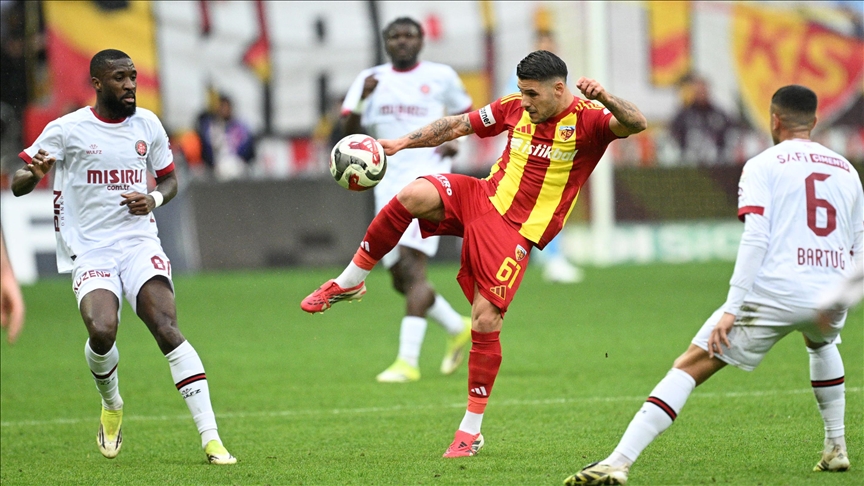 Kayserispor, Fatih Karagümrük'ü mağlup etti
