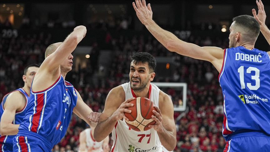A Milli Erkek Basketbol Takımı, 2027 Dünya Kupası Elemeleri'nde Sırbistan'ı 94-86 mağlup etti
