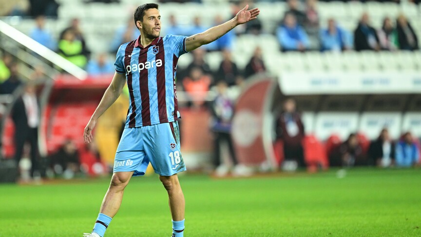 Trabzonspor'a ara transferde gelen Umut Nayir, Süper Lig'de 178 dakika forma giydi