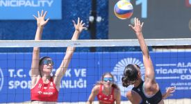 CEV Plaj Voleybolu Milletler Kupası Türkiye etabı, Alanya'da devam ediyor