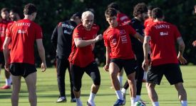 A Milli Futbol Takımı Miami'deki Venezuela maçına hazır
