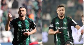 Kocaelispor, Serdar Dursun ve Ahmet Oğuz'a veda etti